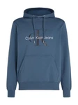 Calvin Klein Jeans Kapuzensweatshirt SEASONAL MONOLOGO REGULAR HOODIE blau/schwarz/weiß