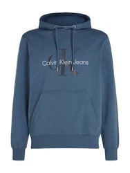 Calvin Klein Jeans Kapuzensweatshirt SEASONAL MONOLOGO REGULAR HOODIE blau/schwarz/weiß