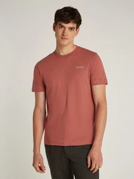 T-Shirt MICRO LOGO INTERLOCK T-SHIRT mit Logo auf der Brust