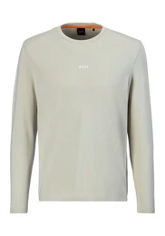 Langarmshirt TChark mit Logo-Schriftzug