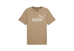 PUMA T-Shirt ESS LOGO TEE Khaki/Braun/Beige/Lila