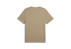 PUMA T-Shirt ESS LOGO TEE Khaki/Braun/Beige/Lila