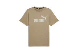 PUMA T-Shirt ESS LOGO TEE Khaki/Braun/Beige/Lila