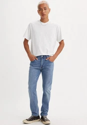 Levi's 512 Slim Taper Tapered Fit Jeans Hellblau/Blau