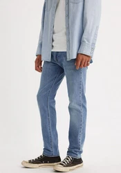 Levi's 512 Slim Taper Tapered Fit Jeans Hellblau/Blau