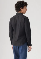 Levi's Jeanshemd BATTERY HM SHIRT SLIM Schwarz/Dunkelgrau