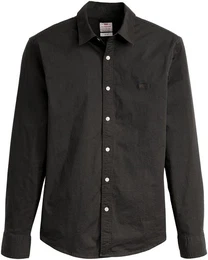 Levi's Jeanshemd BATTERY HM SHIRT SLIM mit Logobadge