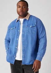 Levi's Jeanshemd BIG RELAXED FIT WESTERN Blau/Hellblau