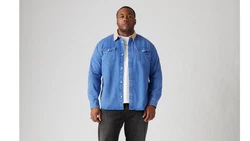 Levi's Jeanshemd BIG RELAXED FIT WESTERN Blau/Hellblau