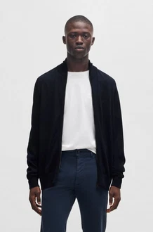 BOSS Strickjacke AVAC_FZ Regular Fit