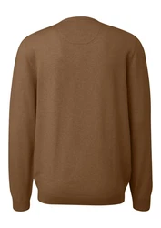 s.Oliver Strickpullover mit Logostickerei Khaki/Dunkelgrün