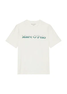 Marc O'Polo T-Shirt mit Logo-Stickerei Weiß/Grün/Hellgrün/Khaki/Türkis/Hellblau