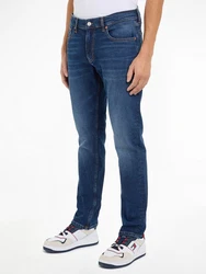 Tommy Jeans Regular-fit Jeans RYAN RGLR STRGHT mit Logoprägung Blau/Dunkelblau