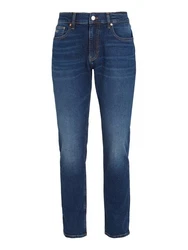 Tommy Jeans Regular-fit Jeans RYAN RGLR STRGHT mit Logoprägung Blau/Dunkelblau