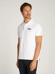 Tommy Hilfiger Poloshirt HILFIGER CHAINSTITCH REG POLO Blau/Grau/Lila/Dunkelblau/Weiß