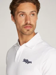 Tommy Hilfiger Poloshirt HILFIGER CHAINSTITCH REG POLO Blau/Grau/Lila/Dunkelblau/Weiß