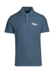 Tommy Hilfiger Poloshirt HILFIGER CHAINSTITCH REG POLO blau