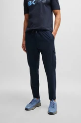 BOSS GREEN Cargohose T_Urbanex-CargoLight grün