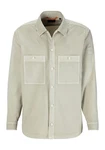 BOSS ORANGE Hemdjacke Locky_2_M mit Brusttaschen Khaki/Dunkelgrün/Grün