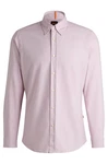 BOSS Hemd Rickert Rosa/Lila