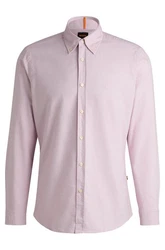 BOSS Hemd Rickert Rosa/Lila