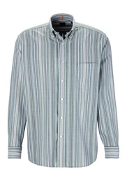 Langarmhemd Lambey_1_M mit Button-down-Kragen
