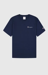 Champion T-Shirt Crewneck Kurzarmshirt Dunkelblau/Blau