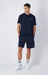 Champion T-Shirt Crewneck Kurzarmshirt Dunkelblau/Blau