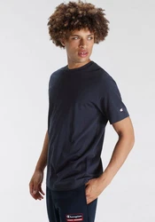 Champion T-Shirt 2Pack Crew-Neck Authentic Athletic Apparel (2-tlg.) marine/wei