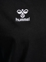 hummel T-Shirt T-Shirt Rundhalsausschnitt gesticktes Logo Regular fit (7924) schwarz
