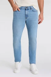 BOSS ORANGE Slim-fit Jeans DELAWARE BO Hellblau/Blau