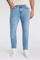 BOSS ORANGE Slim-fit Jeans DELAWARE BO Hellblau/Blau