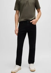 BOSS ORANGE Slim-fit Jeans DELAWARE BO Dunkelblau/Braun/Schwarz