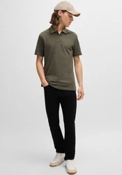 BOSS ORANGE Slim-fit Jeans DELAWARE BO Dunkelblau/Braun/Schwarz