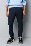 MEYER Chinos M5 Slim Dunkelblau/Blau