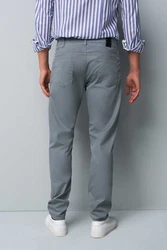 MEYER Chinos M5 Slim Grau/Hellgrau/Blau