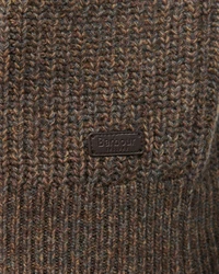 Barbour Strickpullover Horseford Khaki/Braun/Dunkelgrün/Grau
