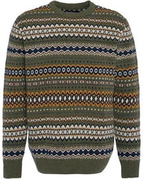 Strickpullover Rundhalspullover Case Fair Isle