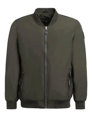 khujo Sommerjacke LASSE Dunkelgrün/Khaki/Dunkelgrau