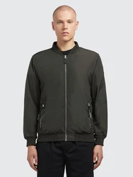 khujo Sommerjacke LASSE Dunkelgrün/Khaki/Dunkelgrau