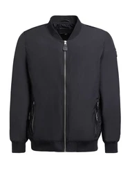 khujo Sommerjacke LASSE Schwarz/Dunkelgrau