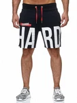 RedBridge Shorts Honolulu Trainings-Print Beige/Rot/Dunkelblau