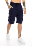 RedBridge Sweatshorts Herren Shorts Cargo Sweatpants Dunkelblau/Blau