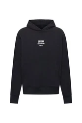 Drykorn Hoodie Style Bradlin Schwarz/Braun/Dunkelblau