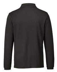 Barbour Langarm-Poloshirt Sports Dunkelgrün/Khaki