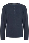 Blend Langarmshirt BLEND BHBhnoble Dunkelblau/Blau