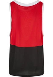 Starter Black Label Split Mesh Tank Top Rot