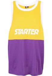 Starter Black Label Split Mesh Tank Top schwarz