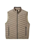 TOM TAILOR Steppweste Braun/Khaki/Beige/Dunkelgrün