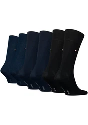 Tommy Hilfiger Underwear Socken 6er Pack Men's Sock Classic marine/rot/schwarz/wei